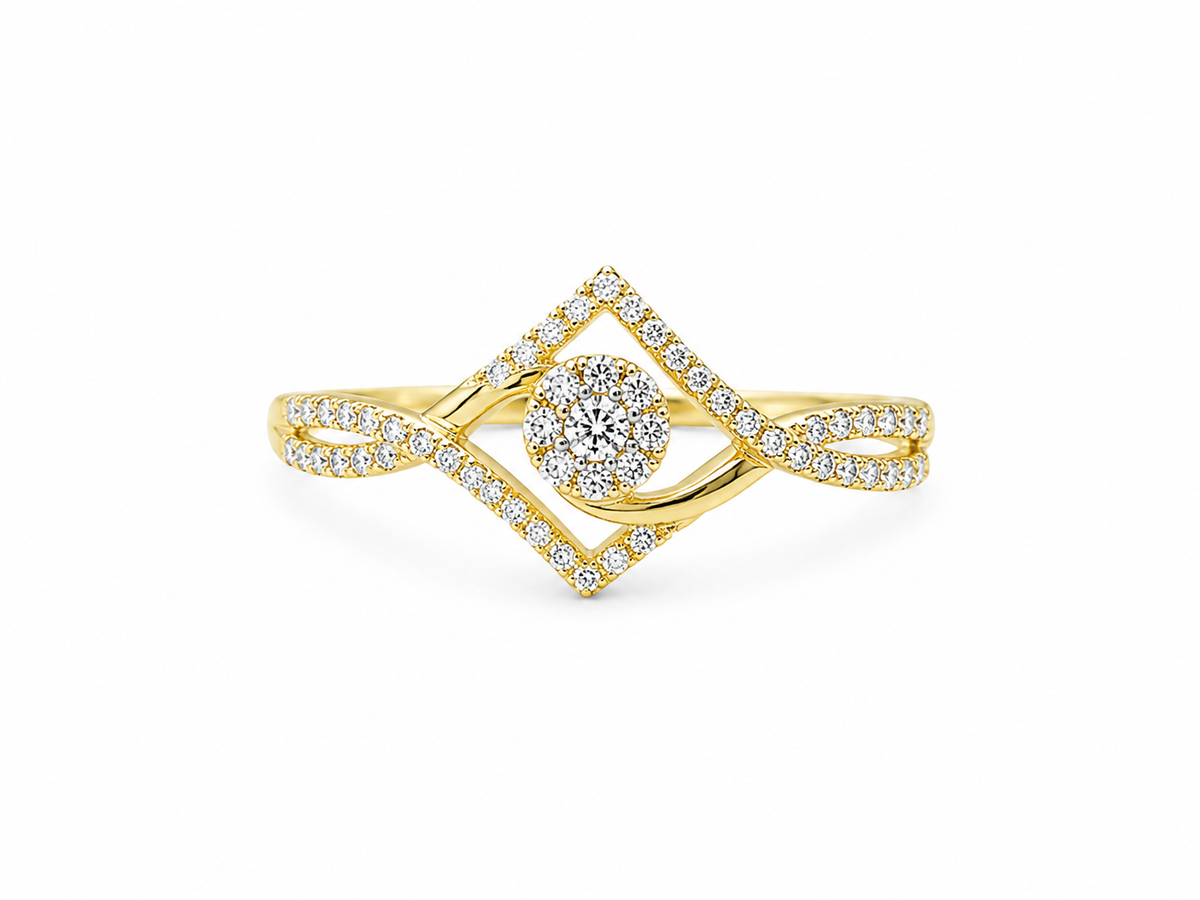 Diamond Mirage Ring