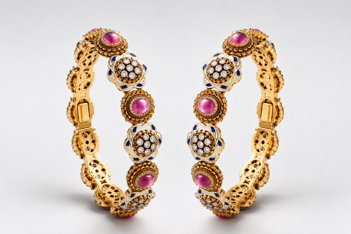 Precision Craft Gold Bangle Set