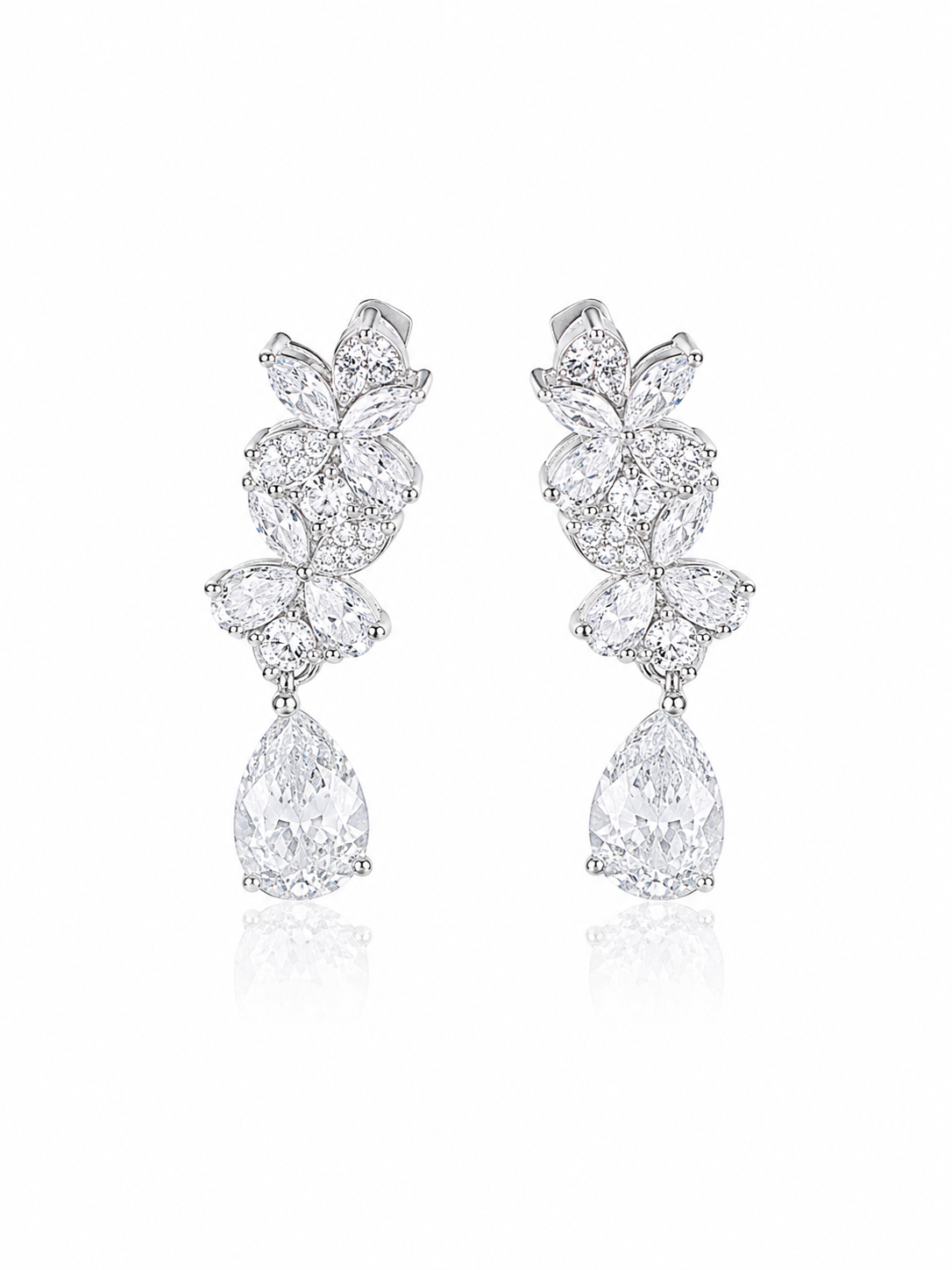 Sophisticate Silver Earrings