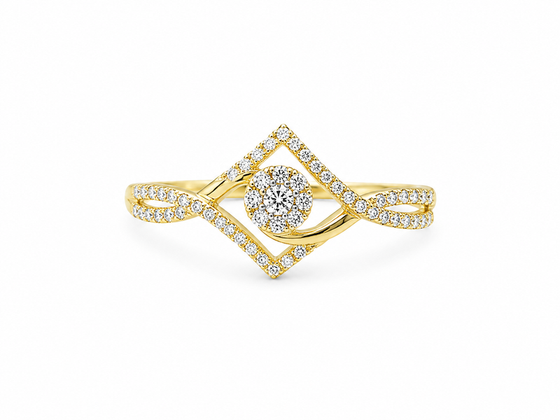 Diamond Mirage Ring