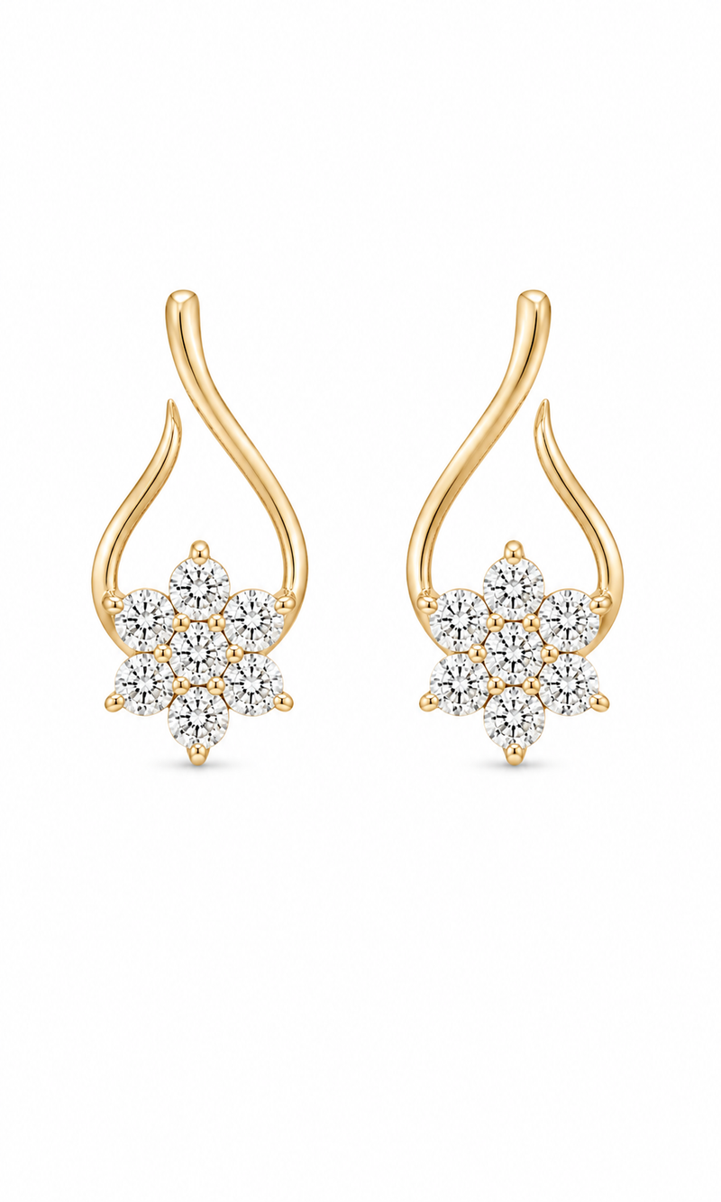 Fleur Étoile Earrings