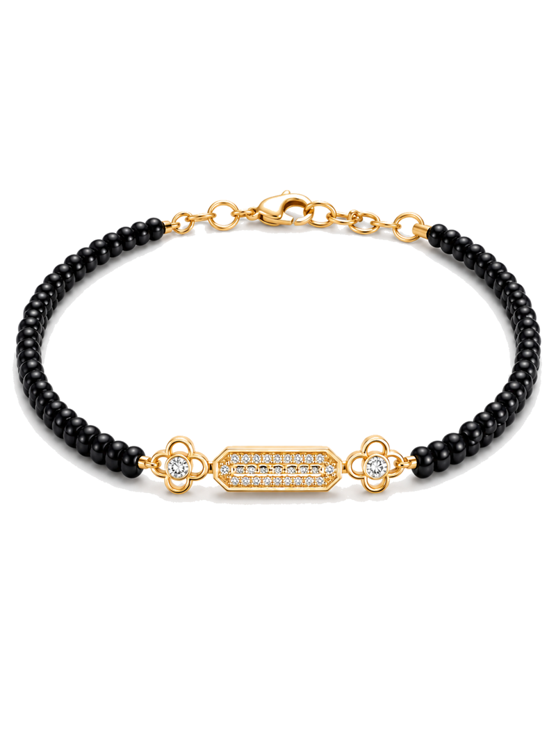 Devotion Diamond Mangalsutra Bracelet