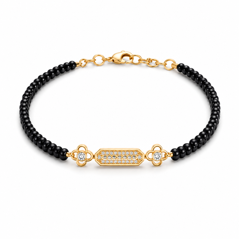Devotion Diamond Mangalsutra Bracelet