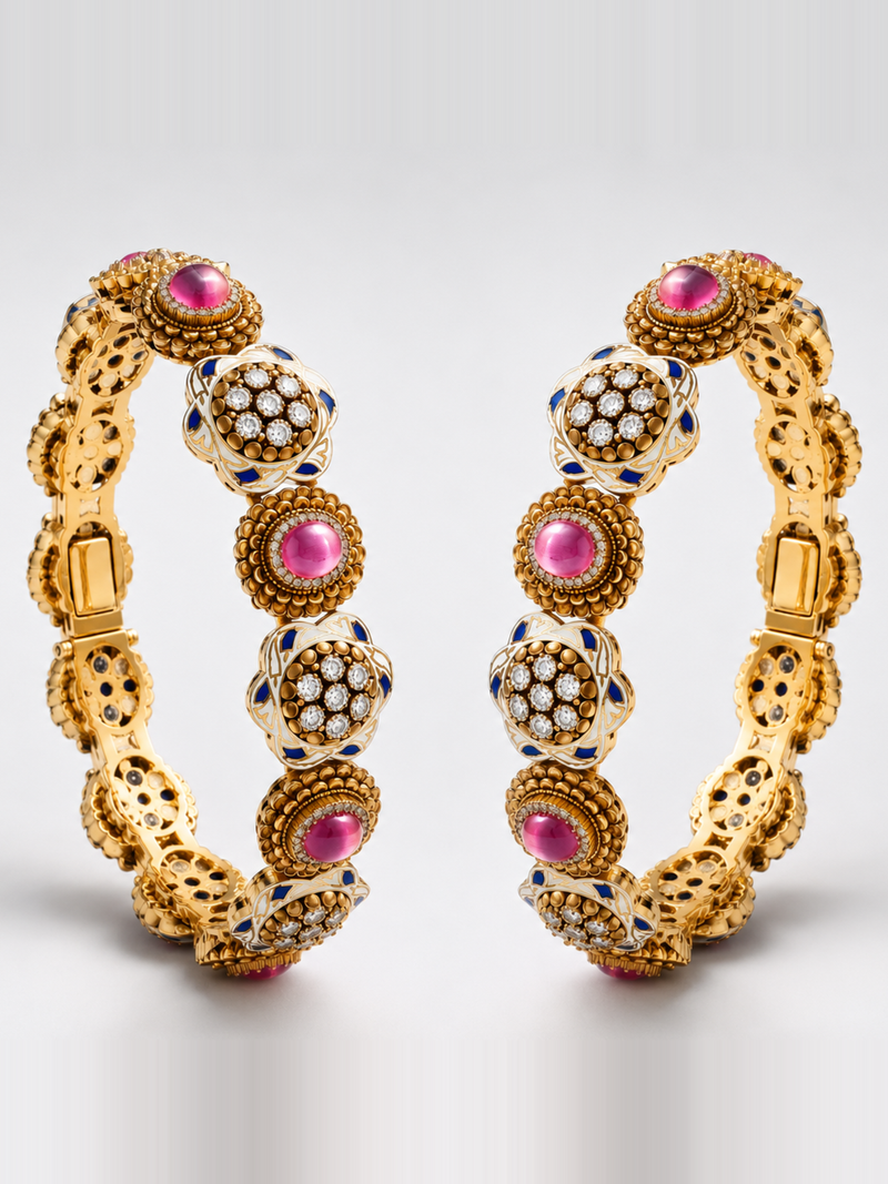 Precision Craft Gold Bangle Set