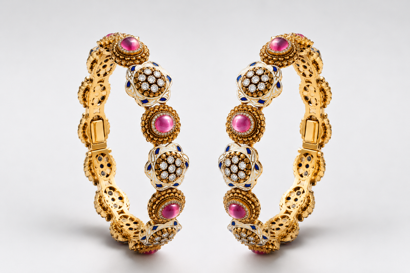 Precision Craft Gold Bangle Set