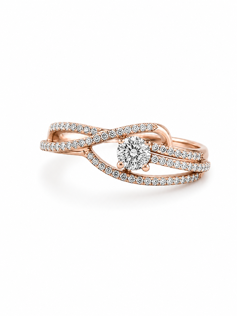 Infinity Halo Ring