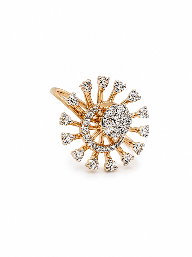 Rosé Eclipse Ring