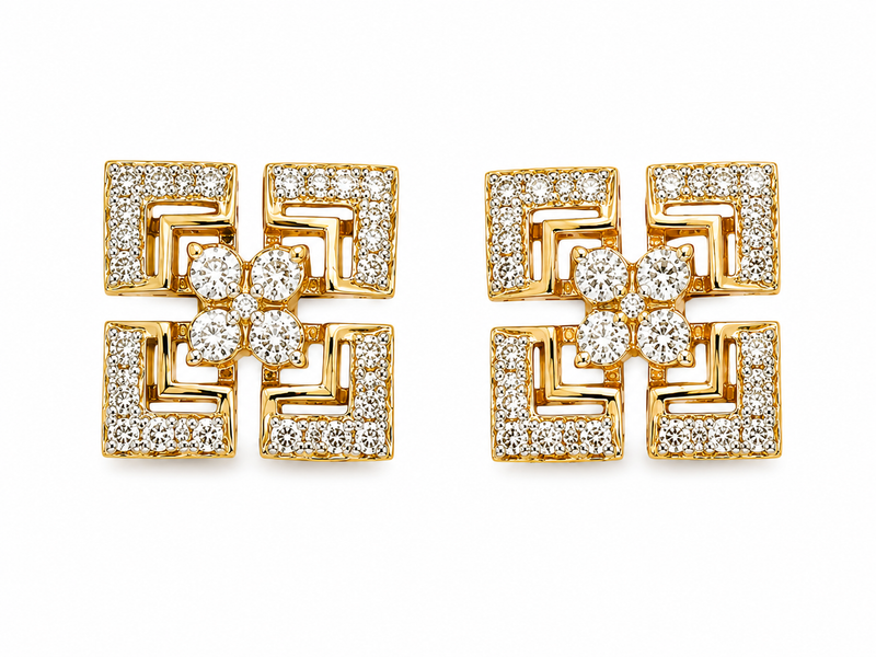 Luxe Geometry Earrings