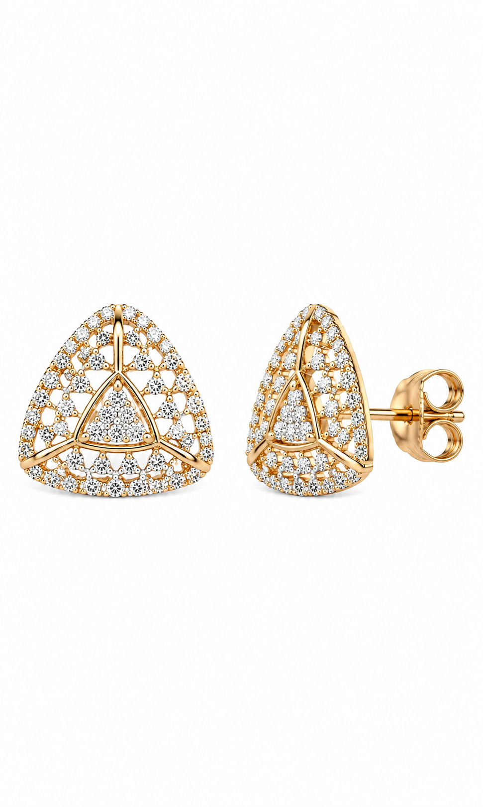 Trinity Diamond Studs