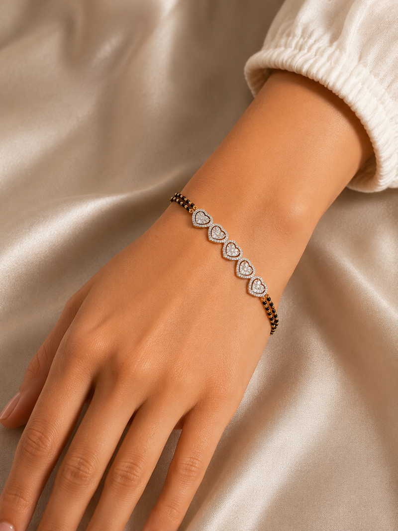 Heritage Charm Mangalsutra Bracelet