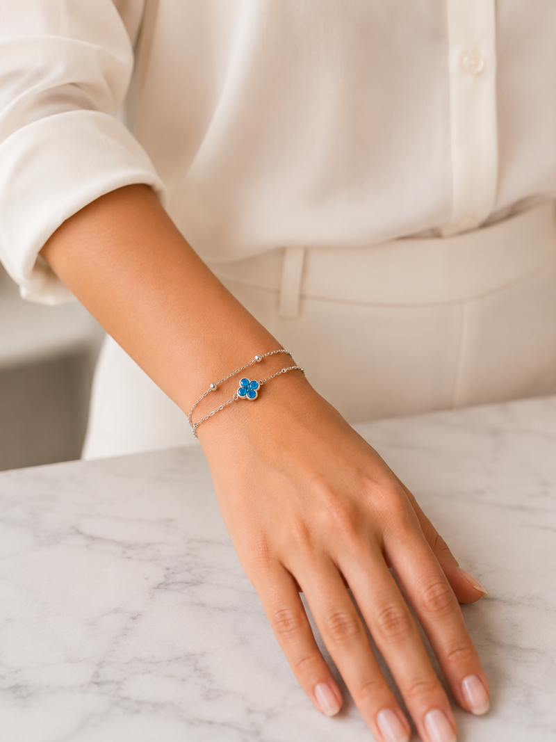 Polished Silver Bracelet
