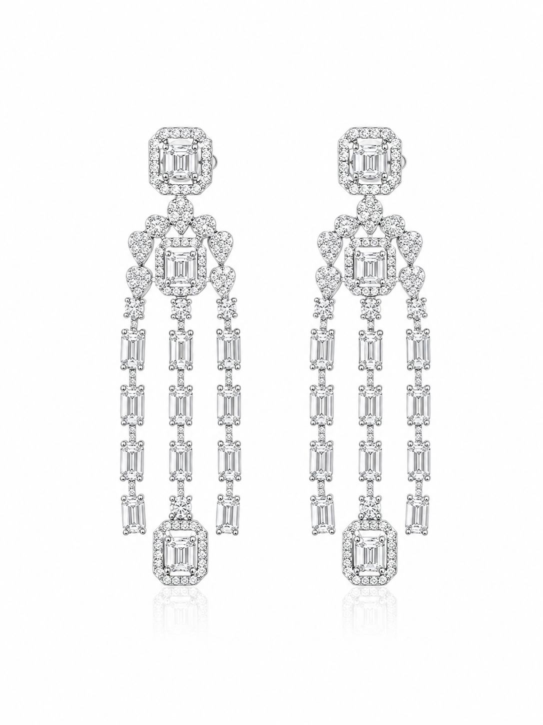 Effortless Charm Silver Earrings