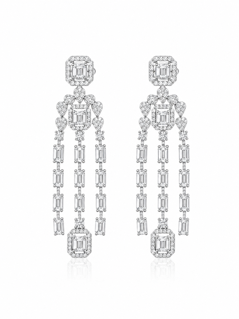 Effortless Charm Silver Earrings